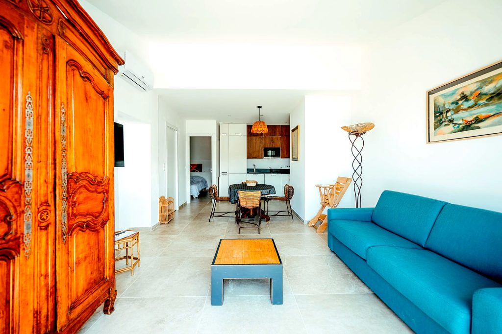 U Giardinu, T2 vue mer avec jardin clos — Pietrosella, Corse-du-Sud